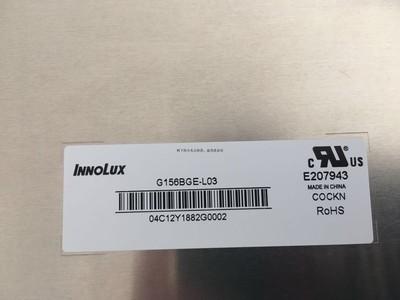Pixéis 500cd/m2 do monitor G156BGE-L01/L03 1366*768 do computador tela táctil de Innolux 15,6 do”