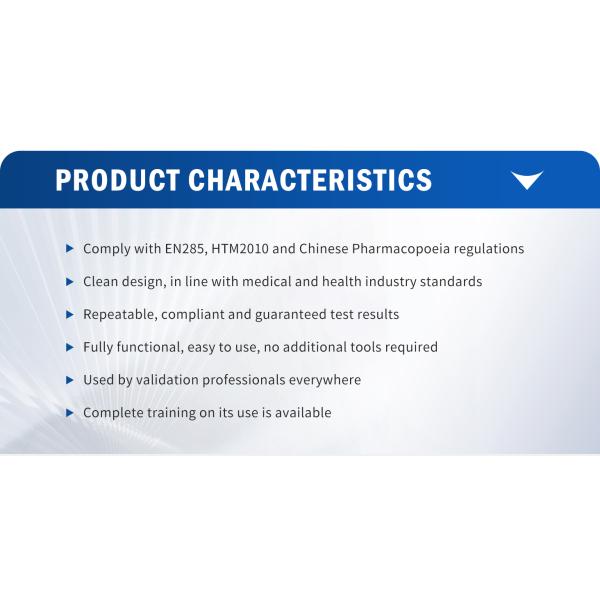 Highly Effective Non-Condensable Gases Pharmaceutical System Pure Steam Testing Kit