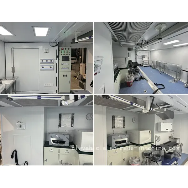 8 X 4 Mobile Hospital with Surgery Unit Operation Vehicle Truck