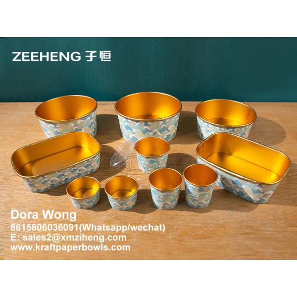 Papel ecológico biodegradable Botellas desechables a prueba de aceite y desechables