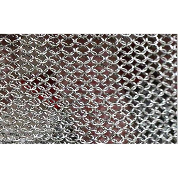 Butcher Stainless Steel Mesh Safety Gloves Flexible Wrist Strap For Home Slaughtering