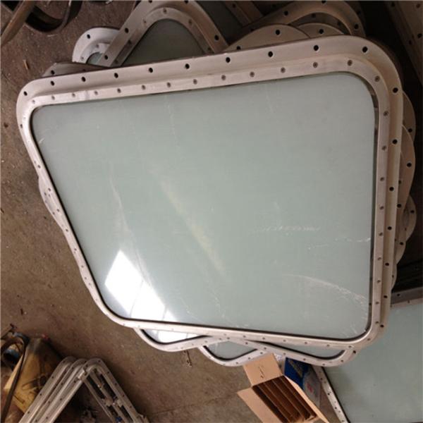 Light Transmission Size 200 / 250 / 300mm Fireproof Marine Porthole Windows
