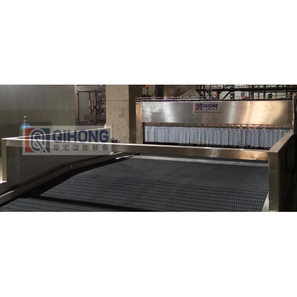 Equipo de pasteurización continua en túnel, 100-1000 latas/min para la pasteurización de alimentos enlatados