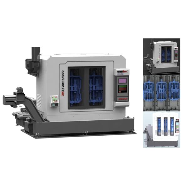 6-30mm Drilling Range Zk51 Series Inverted CNC Gun Deep Hole Drilling Machine With Advanced PLC Control System