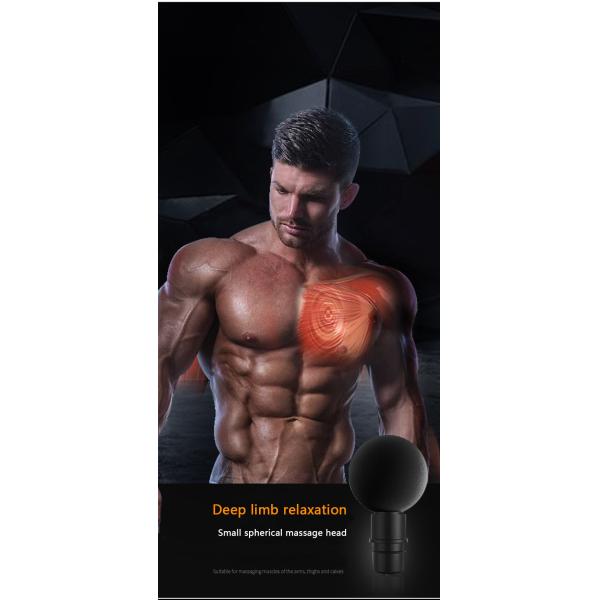 Ручной массажный пистолет ODM с ЖК-дисплеем для глубокого массажа мышечной ткани