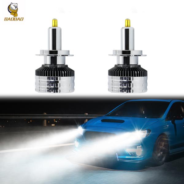 H7 H11 9005 9006 White Color Universal Bright Headlight Bulbs For Cars