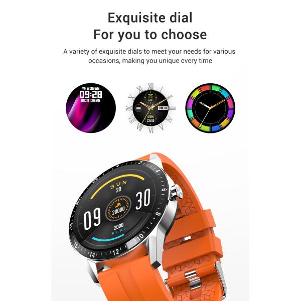 HL20Pro Smartwatch  1.28 Inch 240*240 Waterproof Sports Main Chip RTK8762C