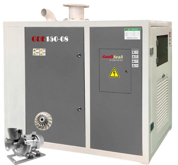 Tipo centrífugo controle do rolamento 100KW magnético do PLC do ³ /Min do ventilador 55-120 M