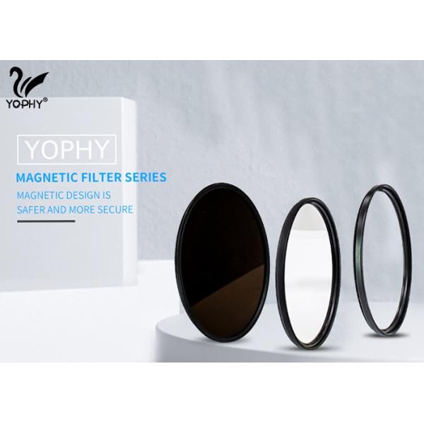 HD Camera Lens Filter magnetic ND filter 1000x 77mm Nanotec Coatings, Ultra-Slim