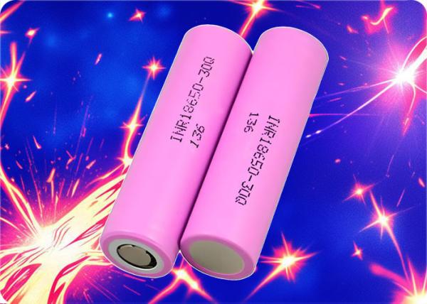 NMC 18650 batterie 15A 2950mAh 3.6 V batterie au lithium 500 cycles pour moto électrique