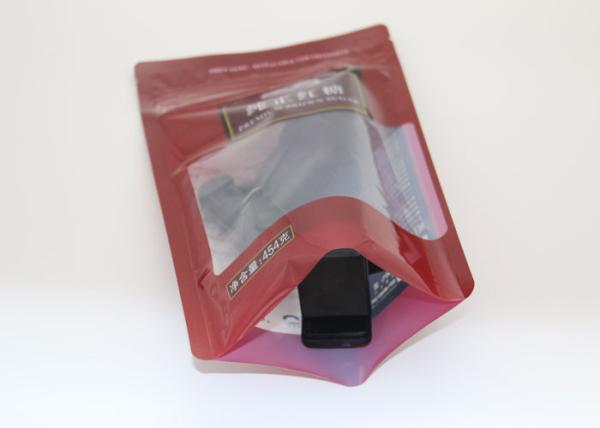 Eco Friendly 3 Side Seal Pouch , Matte Surface Pouch Plastic Bags For Cosmetic