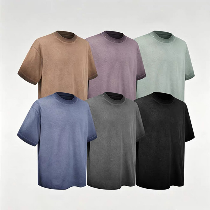 Solid Wash 100 Cotton T Shirt Minimal Oversized Cotton Tee 100% Pure Cotton