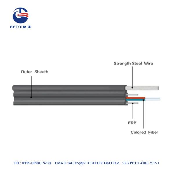 GJYXFCH/GJYXCH FTTH Optic Fiber Cable FTTH Fiber Optic Cable