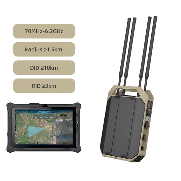 LDK-C04 All‑Scenario UAV Signal Detection & Positioning Equipment | 70MHz‑6.2GHz