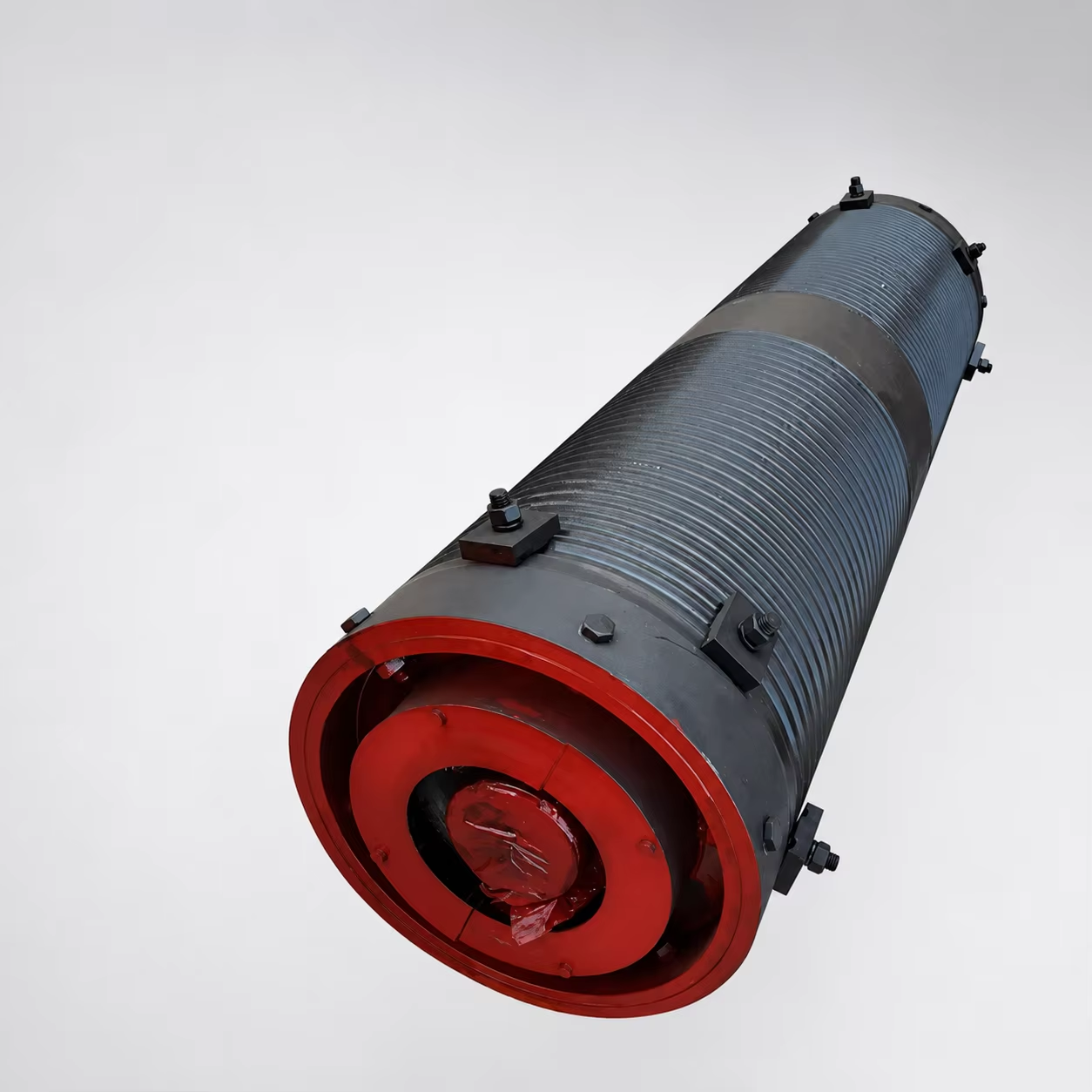 Customized Q345B Steel Hot-dip Galvanized Wire Rope Drum for Crane Hoist Maximum Corrosion Protection