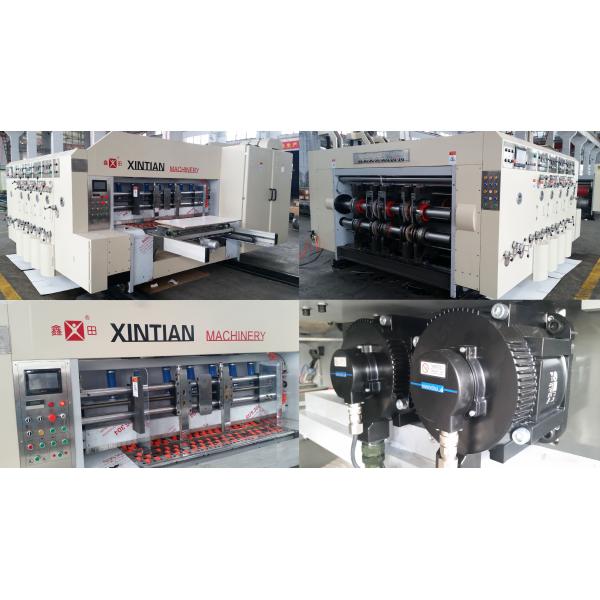 4 Color Flexo Printer Corrugated Carton Machinery Electrically For Carton Box Making