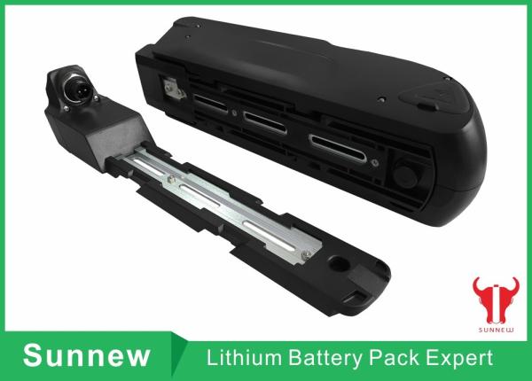 E-bike Lithium Battery Pack, 36V48V, 8Ah-14Ah, TIGERSHARK DS-4, Down Tube Battery,18650 Cylinder Battery, BMS Protection