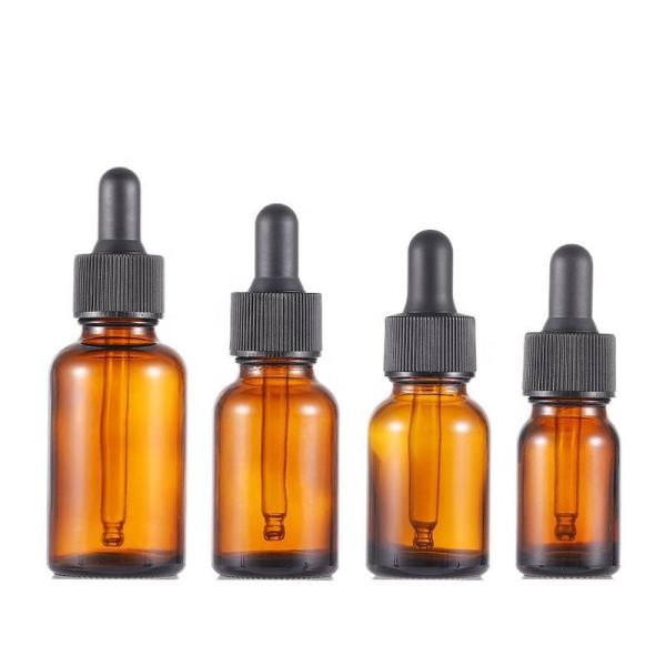 10ml 15ml 20ml 30ml Glass Amber Essential Oil Dropper Bottles For Serum Bottle
