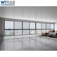 Wind Resistant Thermal Break Aluminium Exterior Sliding Window