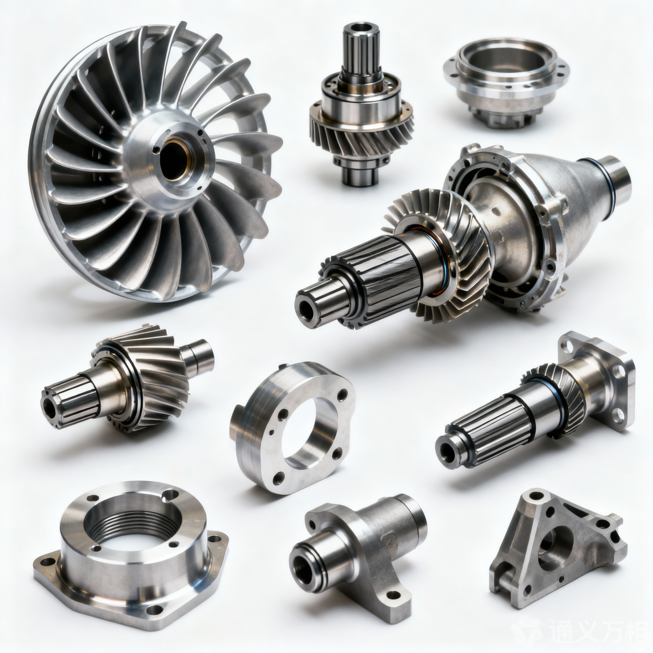 Aluminum Alloy 6061 EV Coolant Pump Casing Automotive Electronic Water Pump CNC Machining Stainless Steel Material Capabilities