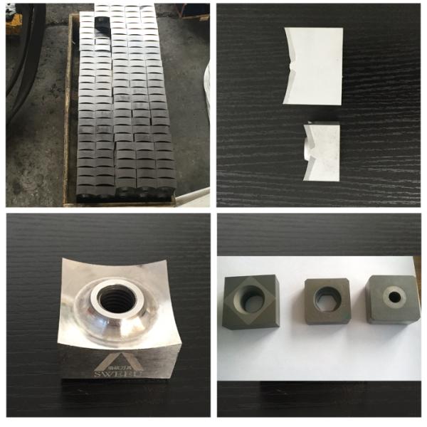 Twin Shaft Plastic Shredder Blades , CE Shredder Machine Blades