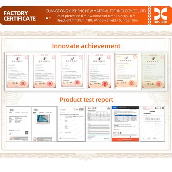 TPH 1.52*15M Высокоблекающий рулон CLEAR Transparent Adhesive Car Body Paint Protection Ppf Film Tph