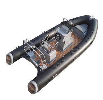 2022 inflatable fishing boat rib FRP 5.2m orca hypalon with steering wheel rib520W