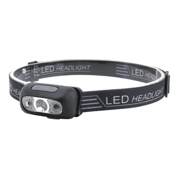 3W COB Mini 120lm USB Rechargeable Headlamp For Camping