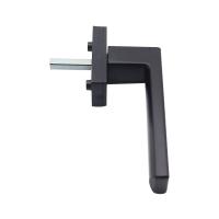 Flap Square Lever Pull Handle Aluminum Alloy Window Door Lever Handle