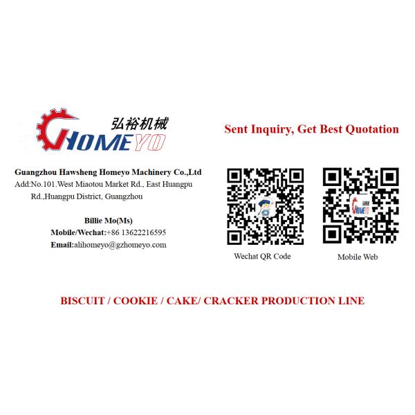 Customized Biscuit Making Machine Macaron Forming Manufacturing