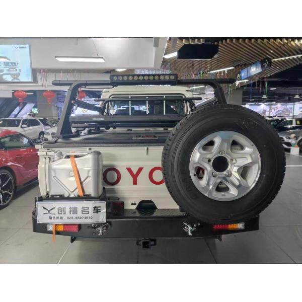 Toyota LC79 Rear Bumper with Tire Carrier Jerrycan Holder Winch Bull Bar Front Bumper