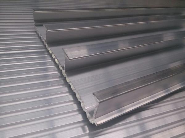 Waterproof Aluminum Decking Flooring with 6000 series T4 / T5 / T6 Anodized Aluminium Profile