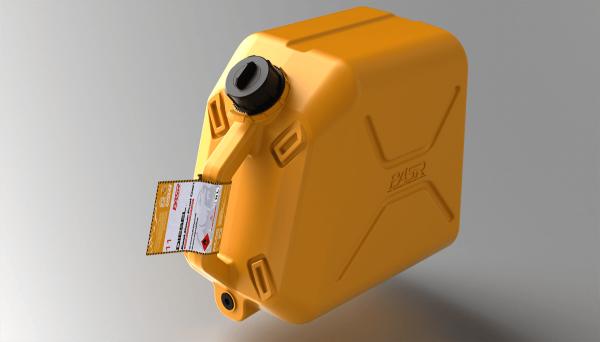 Outdoor diesel barrel