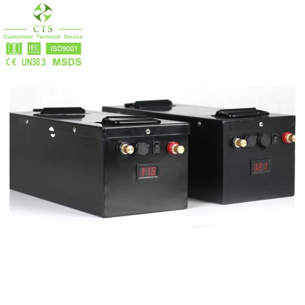 200ah 300Ah 4kWh Lifepo4 CTS 24V 48V IP67 A grade Lithium Battery Pack for RV Camping Truck AGV