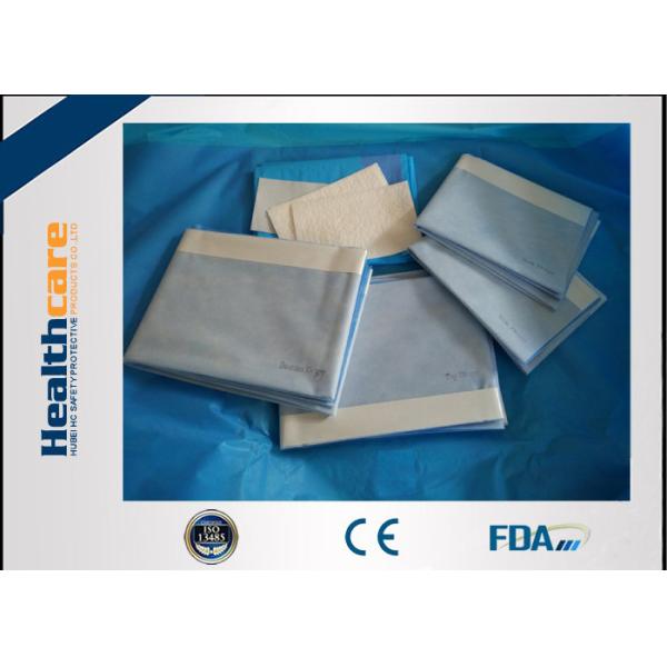 Latex Free Non Woven Absorbent Thyroid Surgical Procedure Packs By CE / ISO /