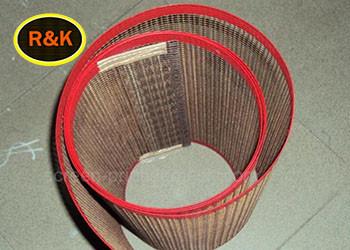 120-160g/M2 PTFE Conveyor Belt For Cardboard Division