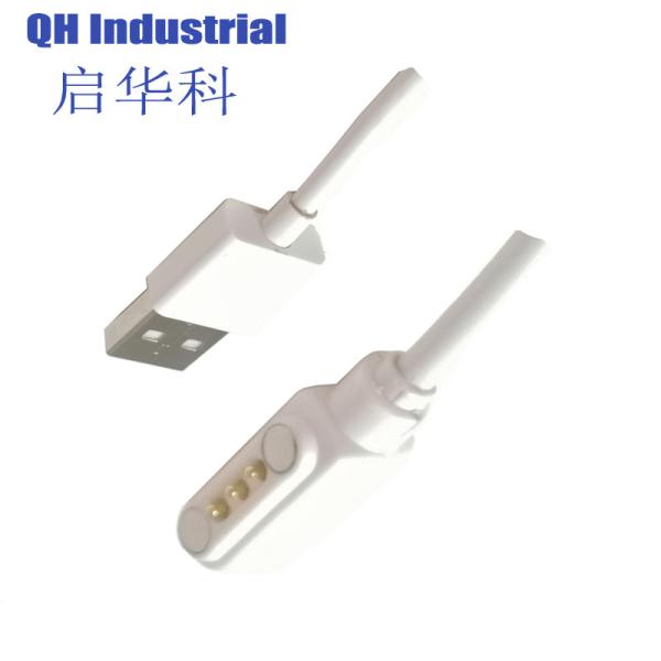 3Pin Switzerland Magnetic Pogo Pin Charger Cable Connector 12V1A For Smart Bracelet