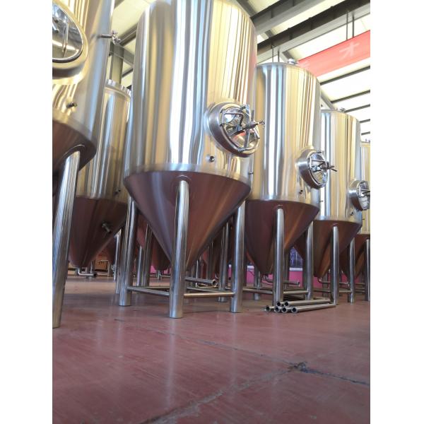 200 Liters 380V/ 50HZ Micro Brewing System Beer Brew Kettle In Silver Color