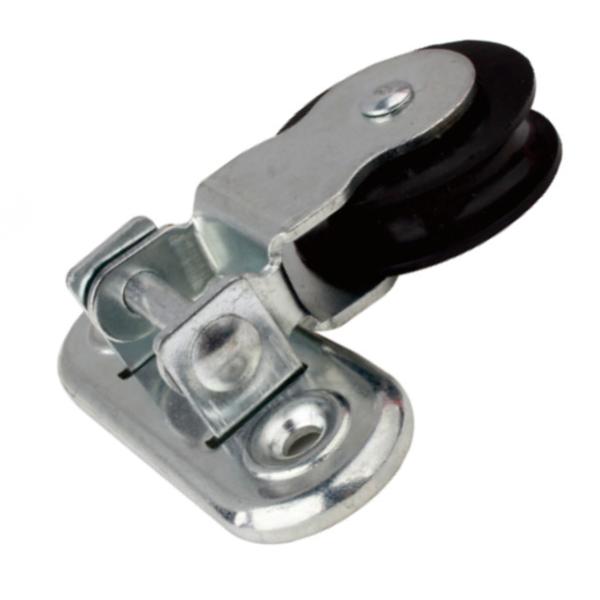 White Wire Rope Pulley Outdoor Metal Iron Pulley