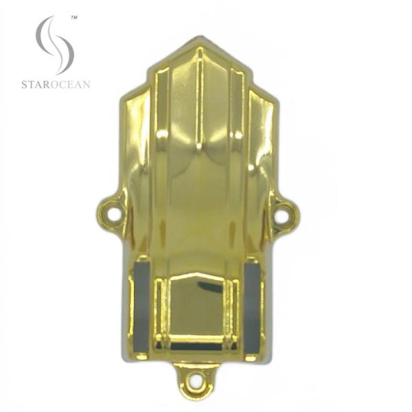 Color dorado suministros de accesorios para ataúdes, adornos para ataúdes de Navidad peso ligero 10#