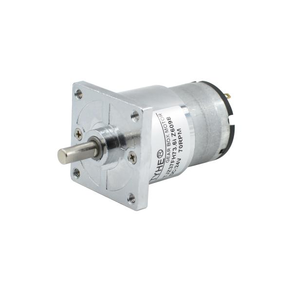 70rpm 120rpm Micro Dc Gear Reduction Motor For Smart Home 1.5nm 12v 24v 3w 4W