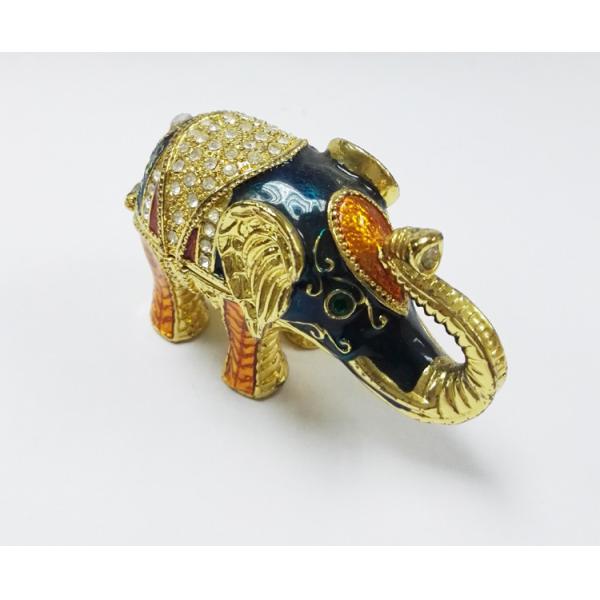 Indian elephant decorated Custom Made Jewelry Boxes animal gift box for jewelry wedding gift