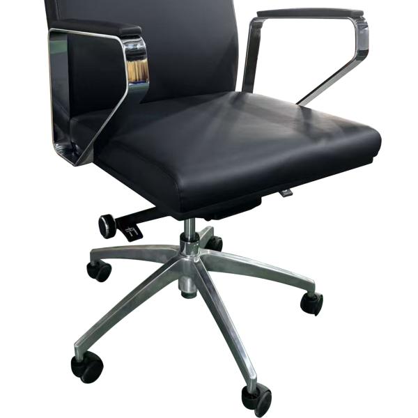 Среди спины кожаный босс офисный вращающийся стул с массажным креслом эргономический офисный стул с колесом