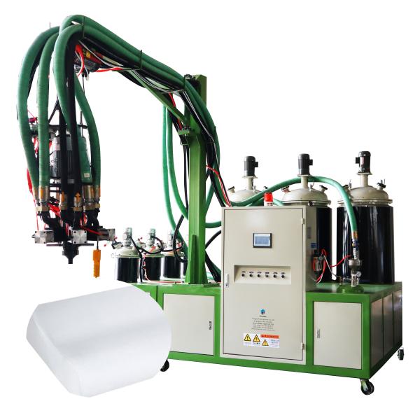 Polyurethane Soft C Shaped Memory Foam Pillow Molding Low Pressure PU Filling Machine