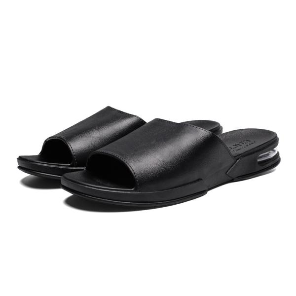 Unisex White Mens Sports Slippers Wear Resistant PU Material For Beach