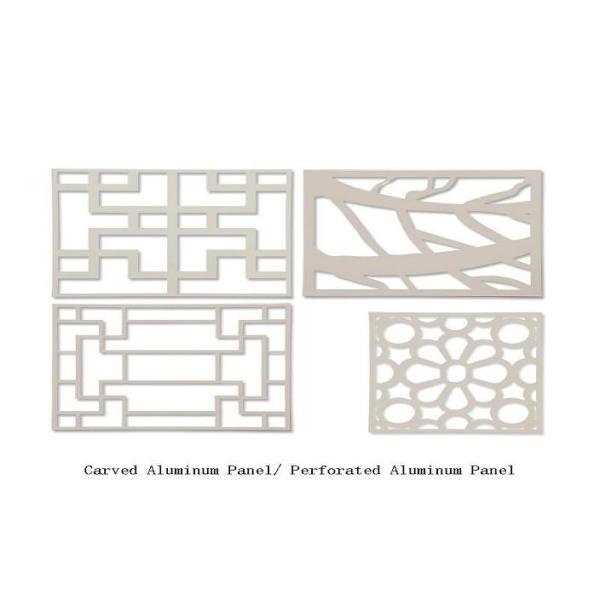 Curtain Wall 5x10ft Perforated Aluminum Composite Panel Water Resistant