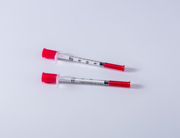 Medical Supply Disposable Insulin Syringe With Fixed Needle 0.5ml