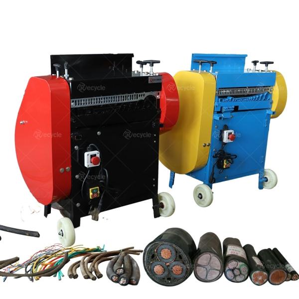 Máquina de reciclagem de cortes de fios elétricos