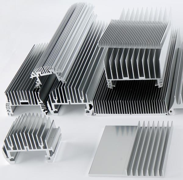 Professional Lightweight Industrial Aluminum Profile  For Louver  Heat Sink