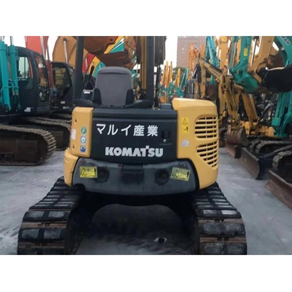 Well-maintained used mini komatsu pc40 excavator opened cabin pc 40 4 ton small digger for sale pc40mr